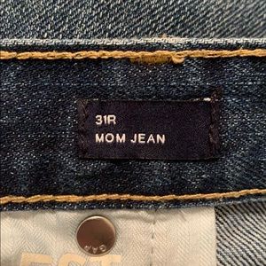 Gap Denim high waisted  “Mom Jean”